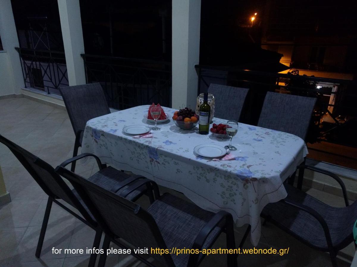 Prinos Apartment Prínos Exterior foto